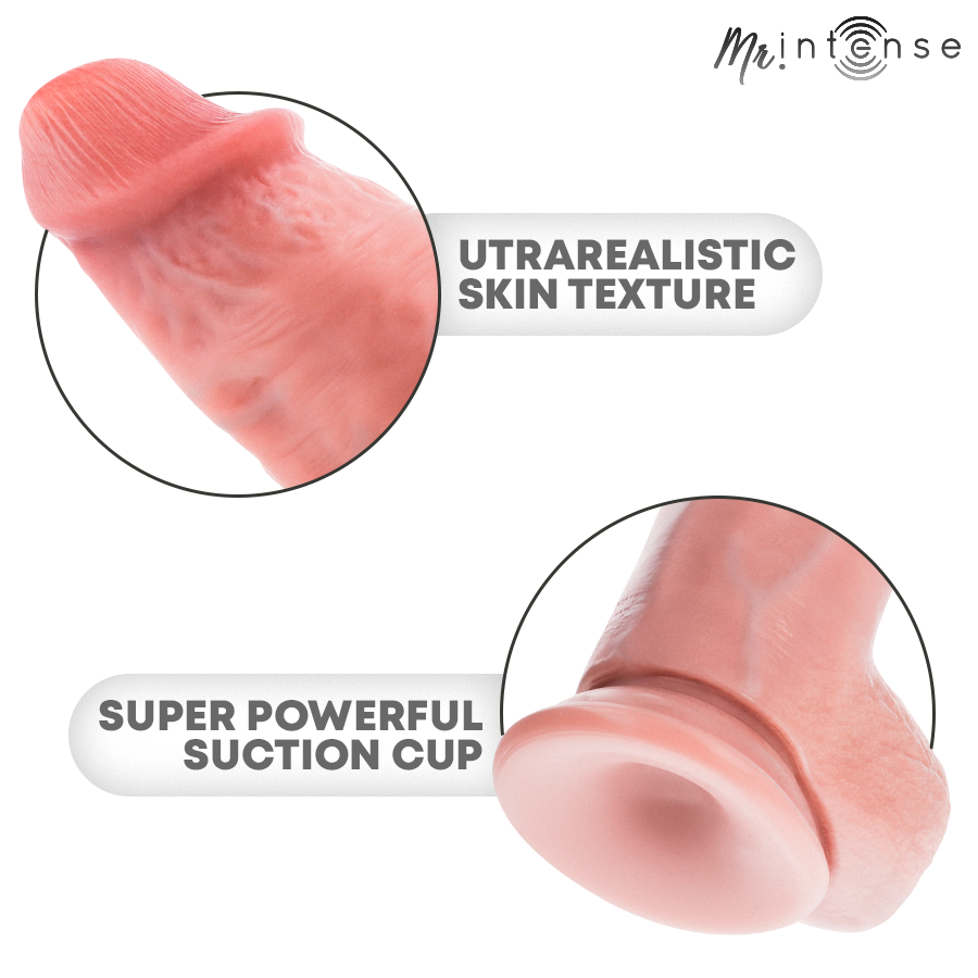 MR INTENSE - PICCOLO SPENCER DILDO IN SILICONE 19 CM -Ø- 4,5 CM - immagine 7