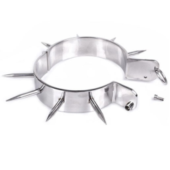 Alternative view of METAL HARD - COLLARE SCHIAVO BDSM CON PUNTI