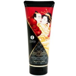 SHUNGA - CREMA DA MASSAGGIO FRAGOLA E CAVA 200 ML