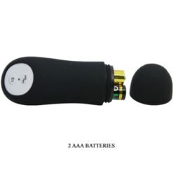 PRETTY LOVE - PLUG ANALE IN SILICONE EXTRA STIMOLAZIONE E 12 MODALIT DI VIBRAZIONE NERO - immagine 7