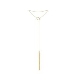 Alternative view of BIJOUX - COLLANA MAGNIFIQUE IN METALLO CON FRANGE DORATE