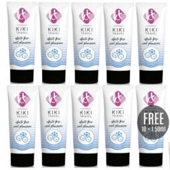 KIKÍ TRAVEL - LUBRIFICANTE EFFETTO RAFFREDDANTE  50 ML 10 + 1 OMAGGIO