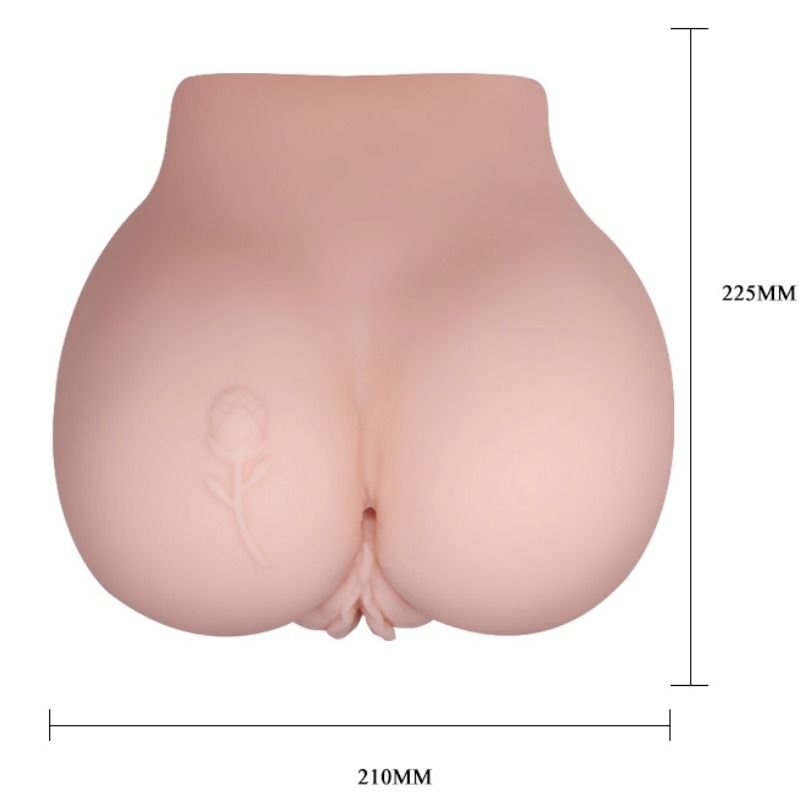 CRAZY BULL - VAGINA E ANO CON TATUAGGIO REALISTICO CON VIBRAZIONI - immagine 7