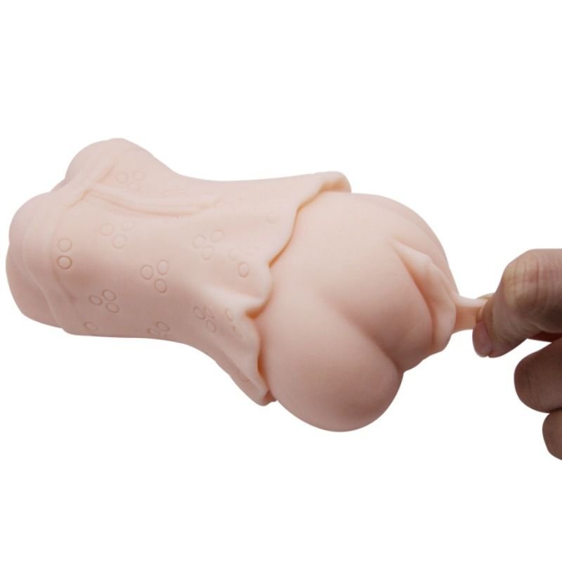 CRAZY BULL - MASTURBADOR VAGINA CON PELLE ACQUATA CON BULLET VIBRANTE 2 - immagine 4