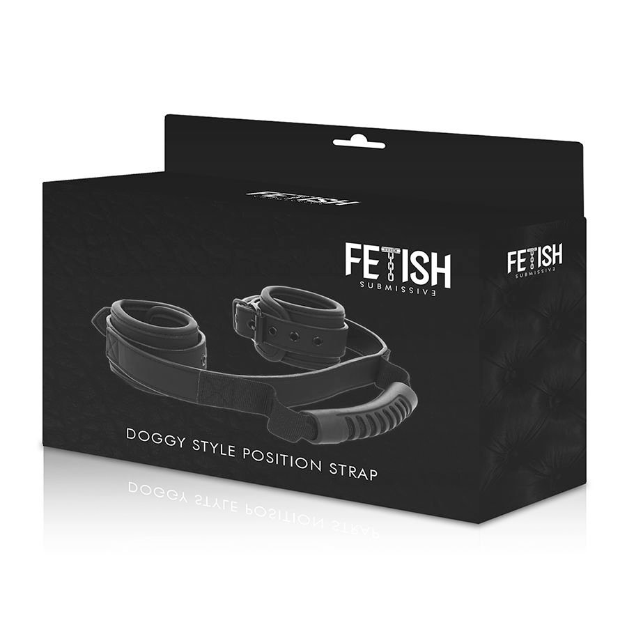 FETISH SUBMISSIVE - MANETTE CON FODERA IN NOPRENE E MANIGLIA - immagine 10