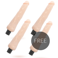 LOVECLONE - RAGNAR VIBRATORE AUTOLUBRIFICANTE 24.5 CM -O- 3.5 CM 3+1 IN OMAGGIO