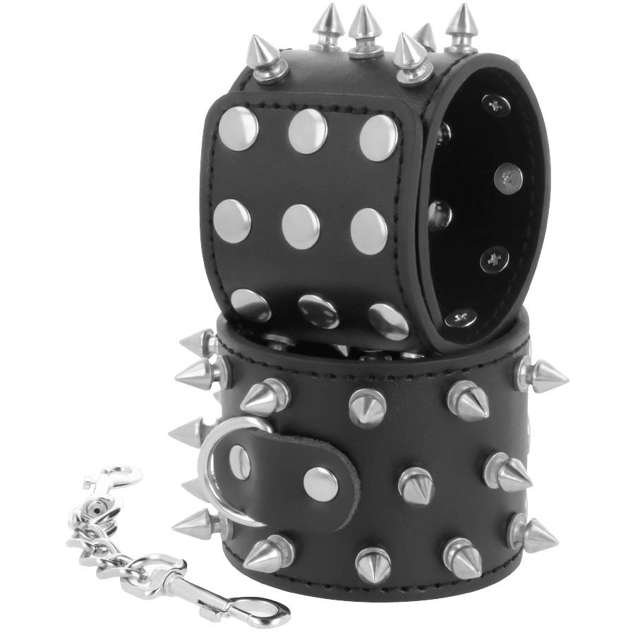 DARKNESS - MANETTE CON TESCHI E OSSA NERE CON SPUNTE - immagine 2