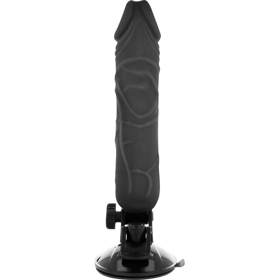 BASECOCK - VIBRATORE REALISTICO TELECOMANDO NERO 20 CM -O- 4 CM - immagine 3