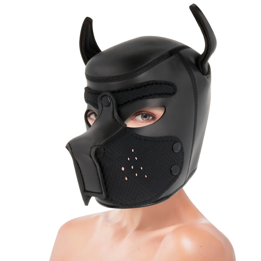 DARKNESS - MASCHERA PER CANI IN NEOPRENE CON MUSERELLA RIMOVIBILE L - immagine 4