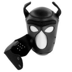 DARKNESS - MASCHERA PER CANI IN NEOPRENE CON MUSERELLA RIMOVIBILE L - immagine 3