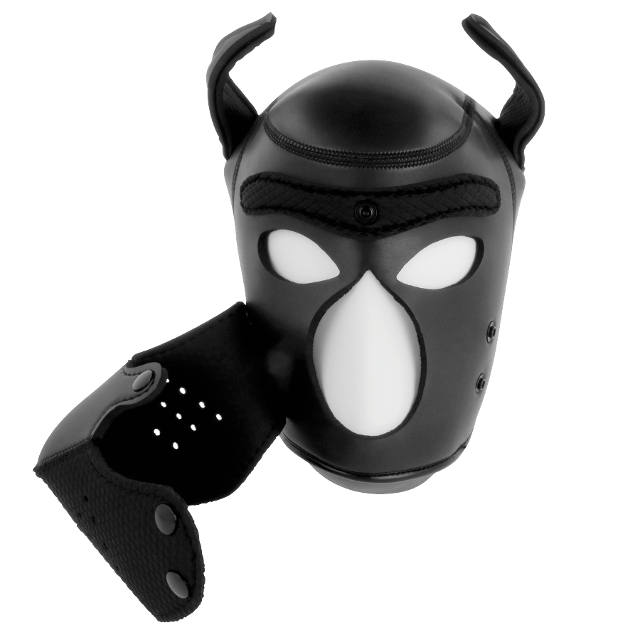 DARKNESS - MASCHERA PER CANI IN NEOPRENE CON MUSERELLA RIMOVIBILE L - immagine 3