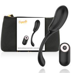 Alternative view of COQUETTE CHIC DESIRE - UOVO VIBRANTE TELECOMANDO RICARICABILE NERO/ORO