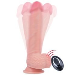 Alternative view of ROCKARMY - VIBRATORE IN SILICONE LIQUIDO TELECOMANDO PREMIUM APACHE 20.5 CM -O- 4.62 CM