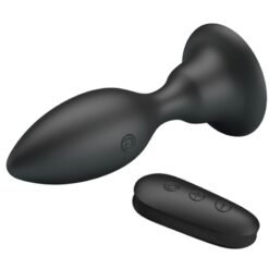Alternative view of MR PLAY - PLUG ANALE CON TELECOMANDO VIBRAZIONE NERO