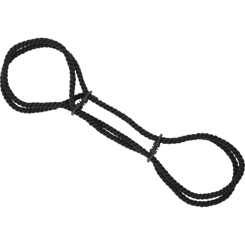 DARKNESS - MANETTE O MANETTE ALLA CAVIGLIA IN CORDA DI COTONE 100%. - immagine 2