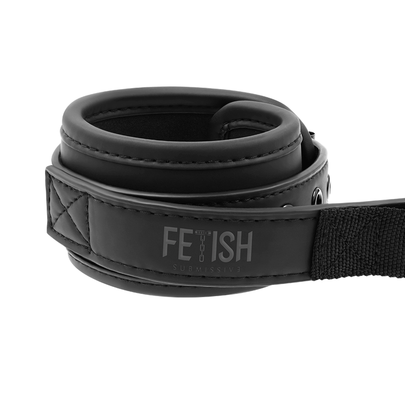 FETISH SUBMISSIVE - MANETTE CON FODERA IN NOPRENE E MANIGLIA - immagine 4