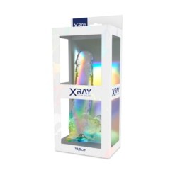 X RAY - IMBRACATURA + CAZZO TRASPARENTE CON SFERE 18.5 CM -O- 3.8 CM - immagine 10