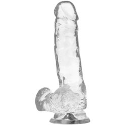 X RAY - IMBRACATURA + CAZZO TRASPARENTE CON SFERE 18.5 CM -O- 3.8 CM - immagine 5