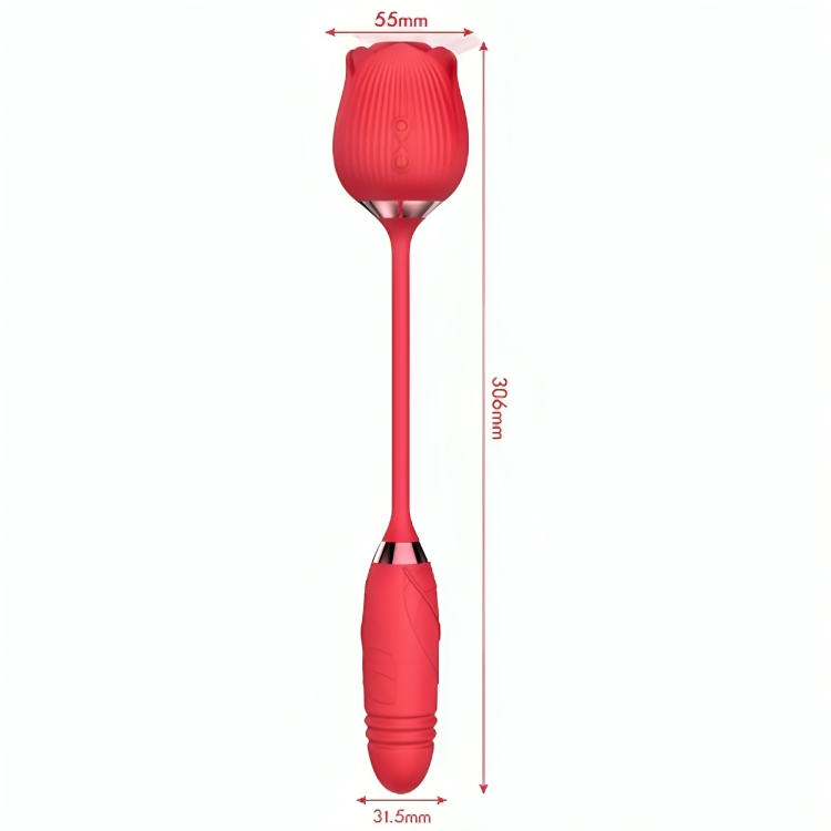 ARMONIA - DELIZIA FIORE ROSSO CHE SUCCHIA E SPINGE - immagine 3