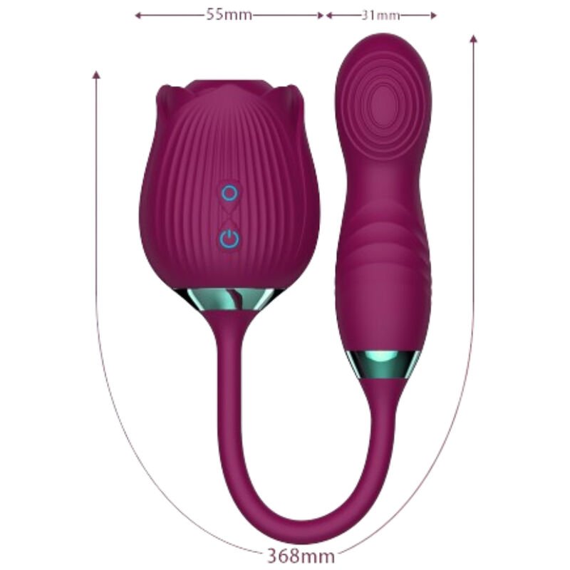 ARMONY - DELIGHT FLOWER SUCTION & BUMPING VIOLET - immagine 2