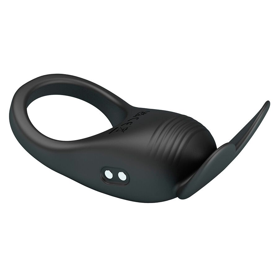 PRETTY LOVE - CARLTON ANELLO PER PENE CON STIMOLATORE CLITORIDEO - immagine 5
