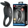 PRETTY LOVE - CARLTON ANELLO PER PENE CON STIMOLATORE CLITORIDEO