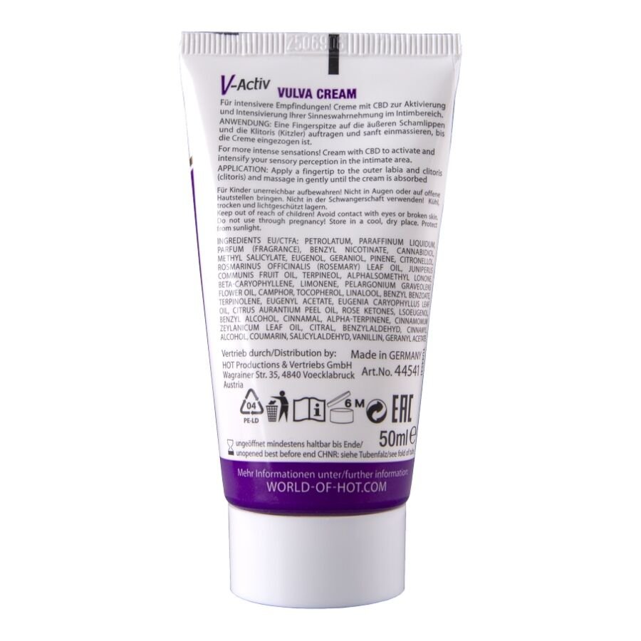HOT - CREMA VULVA CON CBD 50ML - immagine 3
