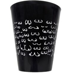 DIABLO PICANTE - TAZZA NERA 500 ML CON SENO BIANCO