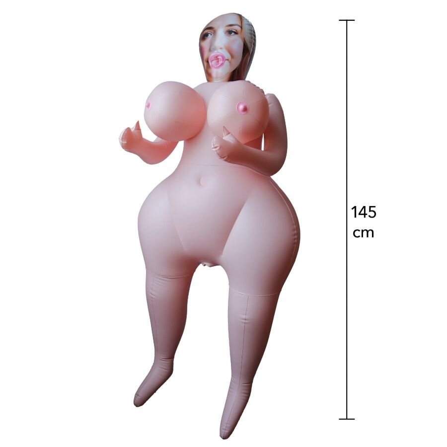 HIDDEN DESIRE - HEAVY HEATHER BAMBOLA GONFIABILE 145 CM - immagine 2
