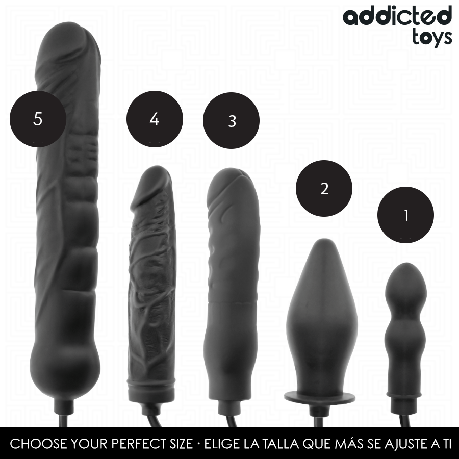ADDICTED TOYS - PLUG ANALE GONFIABILE MODELLO 2 - immagine 3