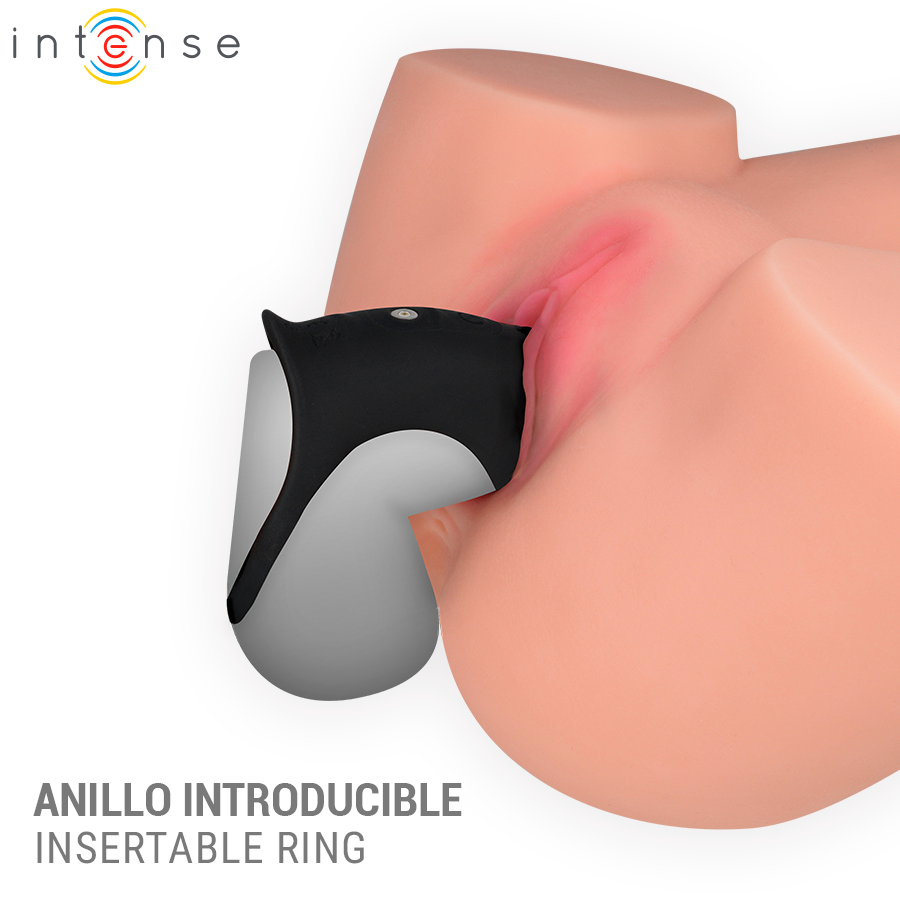 INTENSE - JEROME ANELLO PER PENE VIBRANTE REGOLABILE MODELLO 12 - immagine 2