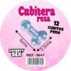 DIABLO PICANTE - 12 PENI IN SILICONE RIGIDO DA APPENDERE A UN SECCHIELLO PER IL GHIACCIO ROSA