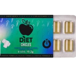 Alternative view of WUG DIET - BLISTER DI GOMME DA MASTICARE FUNZIONALI ALLA MENTA SENZA ZUCCHERO, 8 PEZZI