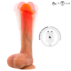 Alternative view of MR INTENSE - BRADLEY DILDO VIBRATORE CON EFFETTO CALORE E TELECOMANDO 21 CM -Ø- 4,2 CM