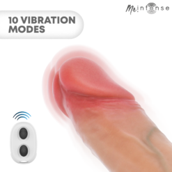 Alternative view of MR INTENSE - ARNOLD M GUAINA VIBRANTE ULTRA-REALISTICA PER PENE 14,5 CM -Ø- 4 CM