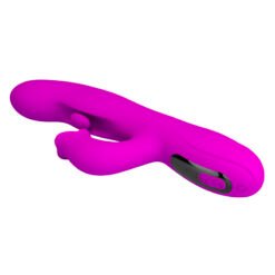 PRETTY LOVE - VIBRATORE OSCILLANTE YALANDA RABBIT CON DISPLAY LED VIOLA - immagine 7