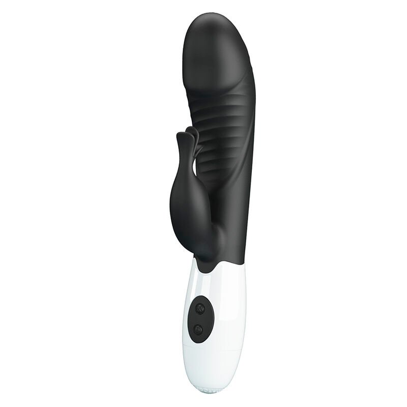 PRETTY LOVE - VIBRATORE A CONIGLIO RASMUSSEN 30 FUNZIONI NERO - immagine 7