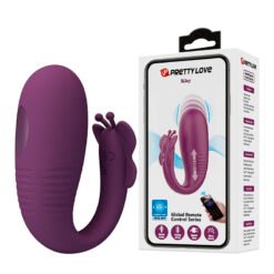 Alternative view of PRETTY LOVE - VIBRATORE A UOVO KLAY CON SPINTA, CONTROLLO TRAMITE APP, VIOLA