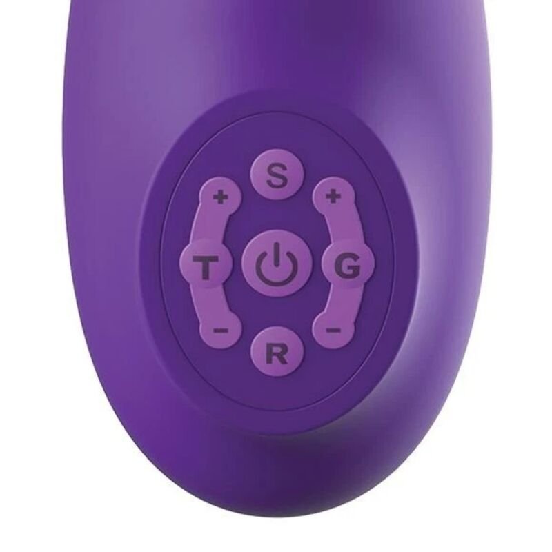 FANTASY FOR HER - VIBRATORE A CONIGLIO ULTIMATE PLEASURE PRO PLUS VIOLA 20,3 CM - immagine 3