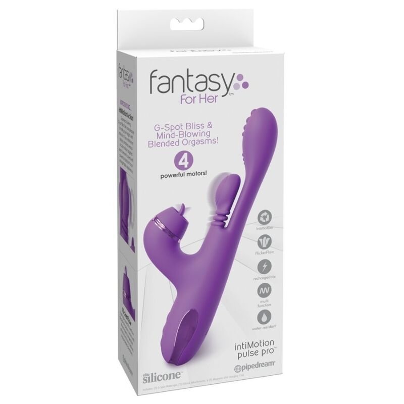 FANTASY FOR HER - VIBRATORE A RAGAZZE INTIMOTION PULSE PRO VIBE VIBRATORE VIOLA - immagine 8