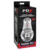 PDX ELITE - VIEWTUBE PLUS TRASPARENTE CON IMPUGNATURA EZ-GRIP, 21 CM