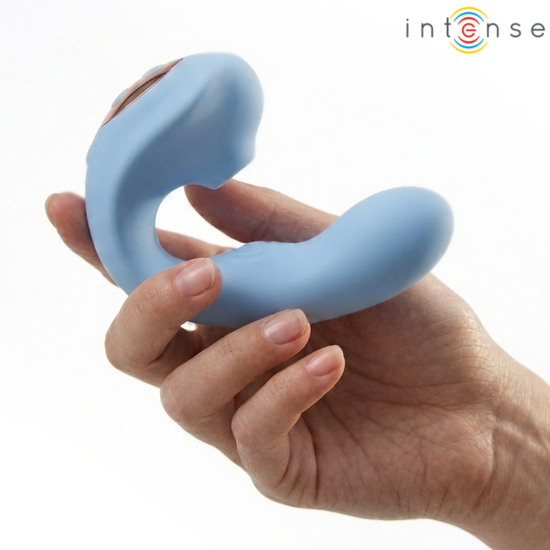 INTENSE - STIMOLATORE CLITORIDEO MULTIFUNZIONE GINA BLU - immagine 3