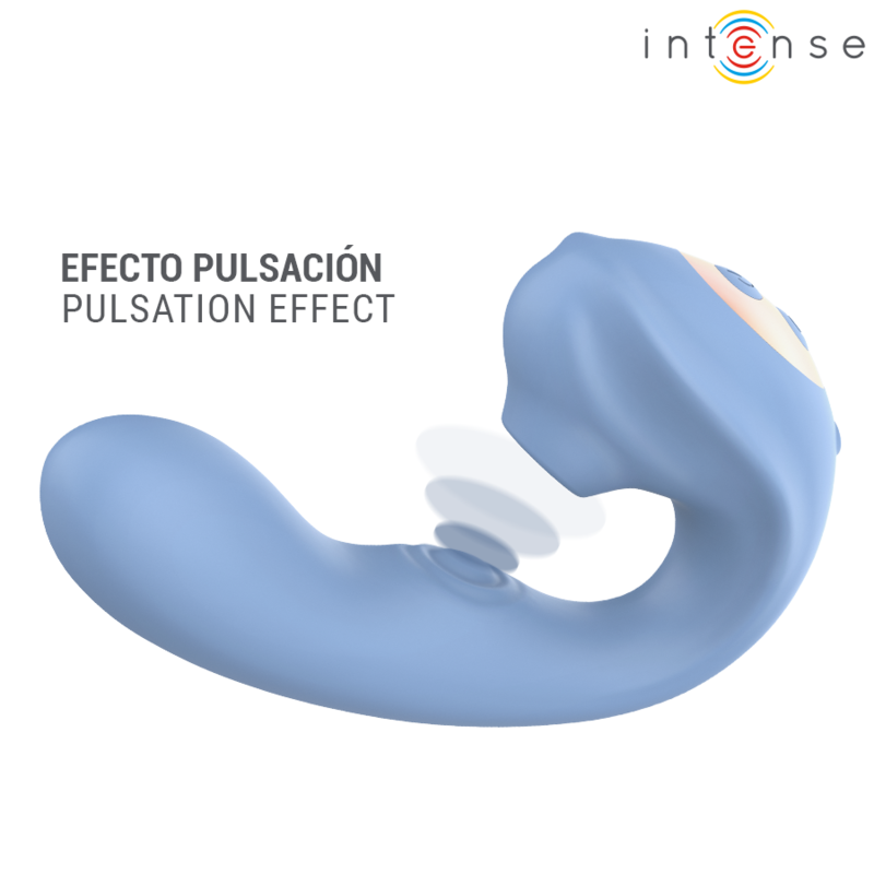 INTENSE - STIMOLATORE CLITORIDEO MULTIFUNZIONE GINA BLU - immagine 5