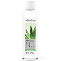 MIXGLISS - 2 IN 1 GEL LUBRIFICANTE E MASSAGGIANTE A BASE D'ACQUA NURU ALOE VERA 150 ML
