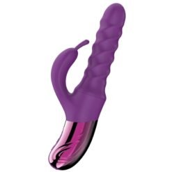 Alternative view of SHE.E.O - VIBRATORE A SPIRALE CON CONIGLIO VIOLA