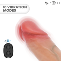 Alternative view of MR INTENSE - ARNOLD L GUAINA PER PENE VIBRANTE ULTRA-REALISTICA CON TELECOMANDO 16 CM -Ø- 4,5 CM