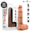 MR INTENSE - BRUCE M DILDO IN SILICONE CON TESTICOLI 20 CM -Ø- 4,5 CM