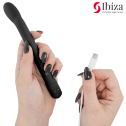 Alternative view of IBIZA - VIBRATORE PER IL PUNTO G NERO CON VIBRAZIONE