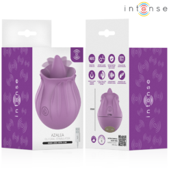 INTENSE - AZALEA FIORE STIMOLAZIONE DEL CLITORIDE CON 10 VIBRAZIONI VIOLA - immagine 6
