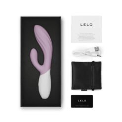 LELO - INA TWIST DOPPIO VIBRATORE A CONIGLIO PER IL PUNTO G E IL CLITORIDE ROSA - immagine 5